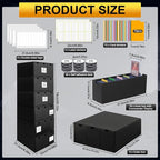 Trading Card Storage Box, 10800+ Card Organizer - Image 3