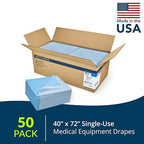 TIDI 357 Avalon Single-Use Medical Equipment Drape - Image 2