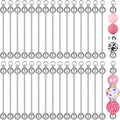 Hicarer 30 Pcs Beadable Keychain Bars Blanks Keychain Making Supplies by Hicarer