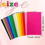 Jtnohx Felt for Crafts, Craft Felt Square for Sewing - Image 5