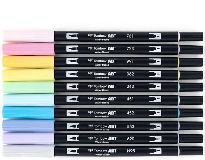 Tombow 56187 Dual Brush Pen Art Markers, Brush and Fine Tip Markers - Image 3