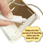 4 Pack DIY Bird House Wind Chime Kit - Image 5