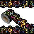 69Ft Musical Notes Bulletin Board Borders Colorful Cute Musical Note Trimmer by Unknown