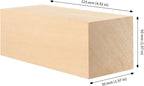 JAPCHET 12 Pieces 5 x 2 x 2 Inch Basswood Carving Blocks, Natural Carving Blocks - Image 2