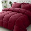 JOLLYVOGUE King Comforter Set, Ultra-Soft Bed in a Bag King Size 7 Pieces by JOLLYVOGUE