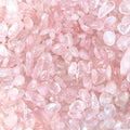 JOHOUSE Rose Quartz Crystals, 1lb Pink Crushed Rose Quartz Chips Bulk Tumbled by JOHOUSE