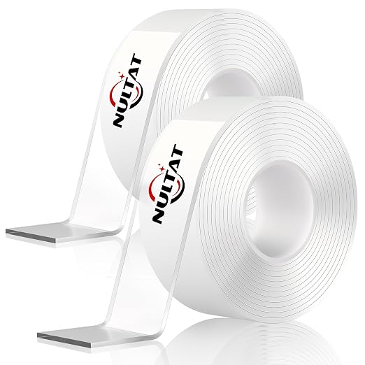 NULTAT Double Sided Tape Heavy Duty, Nano Reusable, Washable Double Stick Tape by NULTAT