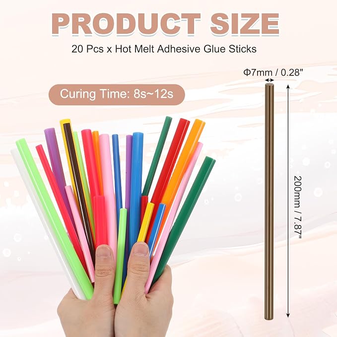 PATIKIL Hot Glue Sticks for Glue Gun - Image 2