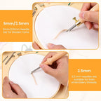 5Pcs Punch Needle Tool Adjustable Embroidery Needle Tool Kit - Image 3