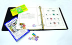 U.S. Postage Stamp Collecting Kit Includes Stamps and Hinges - Image 2