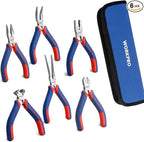 WORKPRO 6-piece Mini Pliers Set by WORKPRO