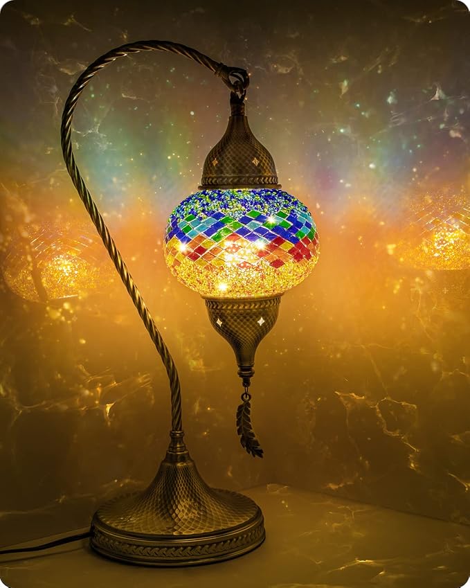 Yarra-Decor Turkish Moroccan Mosaic Table Lamp by Yarra-Decor