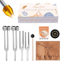 Tuning Forks for Healing, Medical-Grade Weighted & Unweighted Tuning Forks Set by Unknown