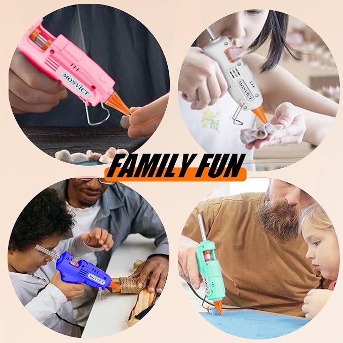MONVICT Hot Glue Gun Kit, Mini Glue Gun - Image 3