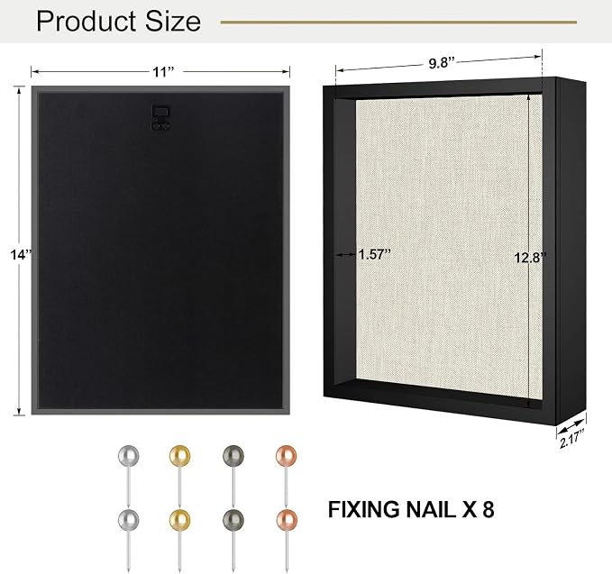 2 Packs 11x14 Shadow Box Frame - Image 6