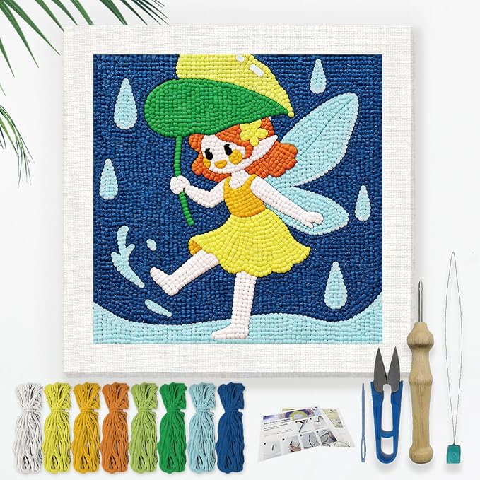 Doodlream Elf in the Summerrain Needle Kit by Doodlream
