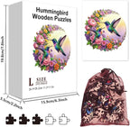 200pcs Wooden Puzzles for Adults Unique Animal Shaped Pieces Colorful Moon and - Image 4