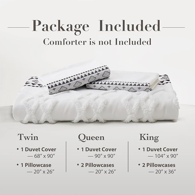 Oli Anderson Boho Duvet Cover Set King Size, Durable and Super Soft Duvet Covers - Image 5
