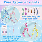 TOHONGADON 1227 PCS Beaded Keychain Making Kit - Image 6