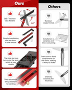 Saker Stair Tread Template Tool, 2026 New Stair Measuring Tool, Stair Tread Jig - Image 4