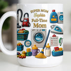 Personalized Mom Mug Gift, Mother Life Coffee Cup - Image 5