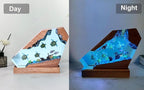 Sea Turtle Ocean Resin Lamp, Handmade Resin Night Light - Image 2