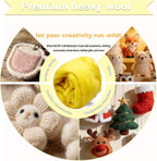 Wool Roving-3.5oz Needle Felting Wool, Soft Multi-Color Wool Fiber, Perfect - Image 3