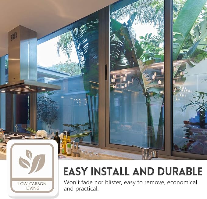 KESPEN One Way Window Privacy Film, Reflective Heat Sun Blocking Window Tint - Image 9