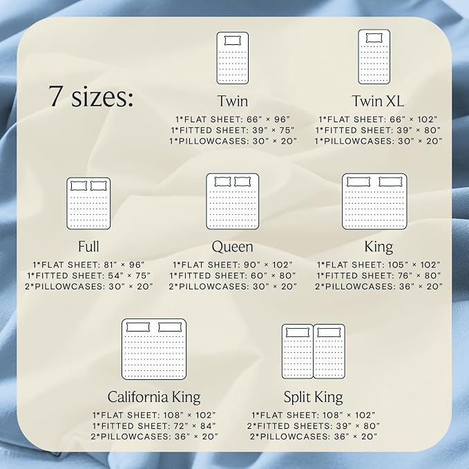 LuxClub Twin XL Sheets - Image 4