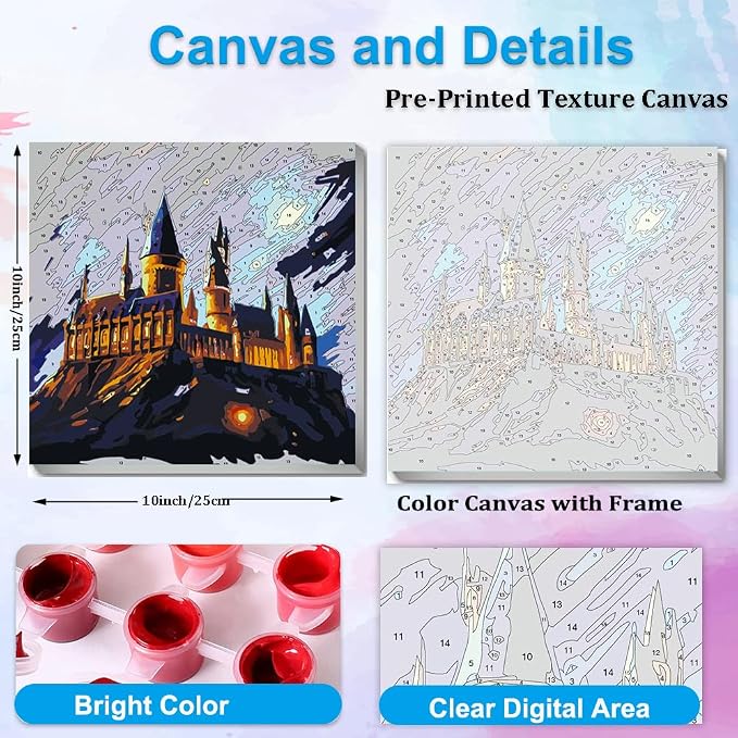 Artunion Framed Paint by Numbers Kit - Image 3