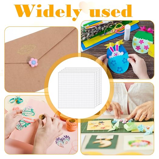 cobee 5 Sheets 2000 Pcs Foam Squares Double Sided Foam Tape, Foams Adhesive - Image 7