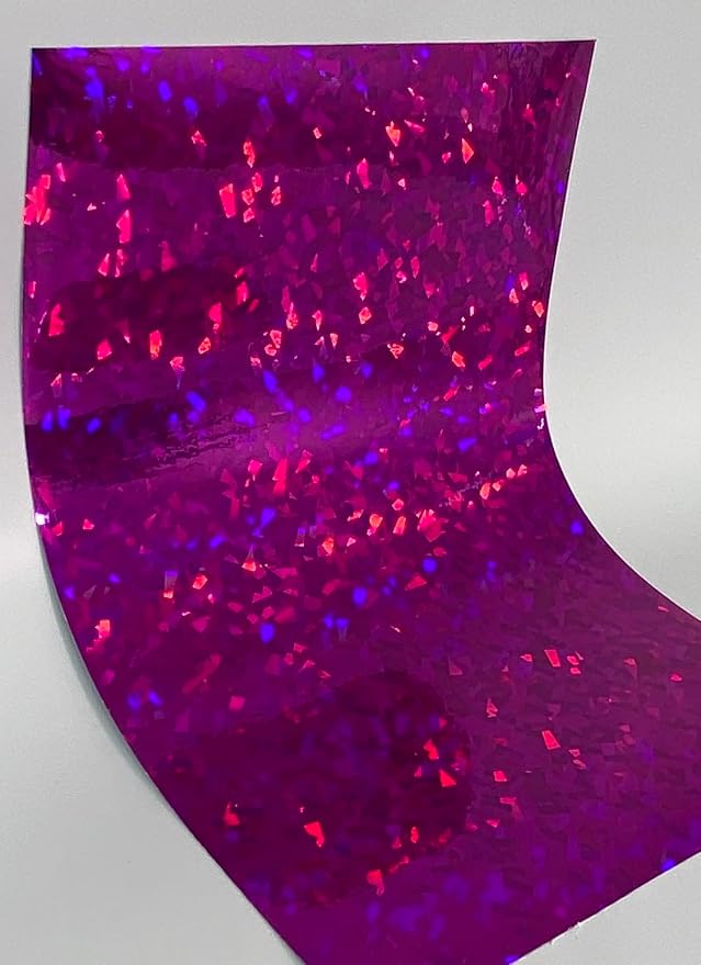 Holographic Crystal Sign Vinyl, HOLOCRYSTAL self-Adhesive Plastic - Image 2