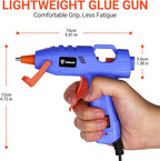 Mini Hot Glue Gun Kit：DEKOPRO 20Watt High Temp Glue Guns Tool - Image 4