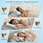 Cervical Neck Pillow for Pain Relief, Memory Foam Contour Orthopedic Pillow - Image 6