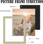 6×6 Picture Frame Gold - Image 3