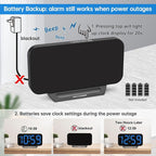 Peakeep Small Digital Alarm Clock - Image 5
