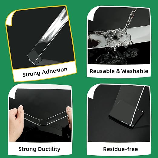 2 Rolls Double Sided Tape Heavy Duty, Nano Tape Double Sided Mounting Tape | - Image 3