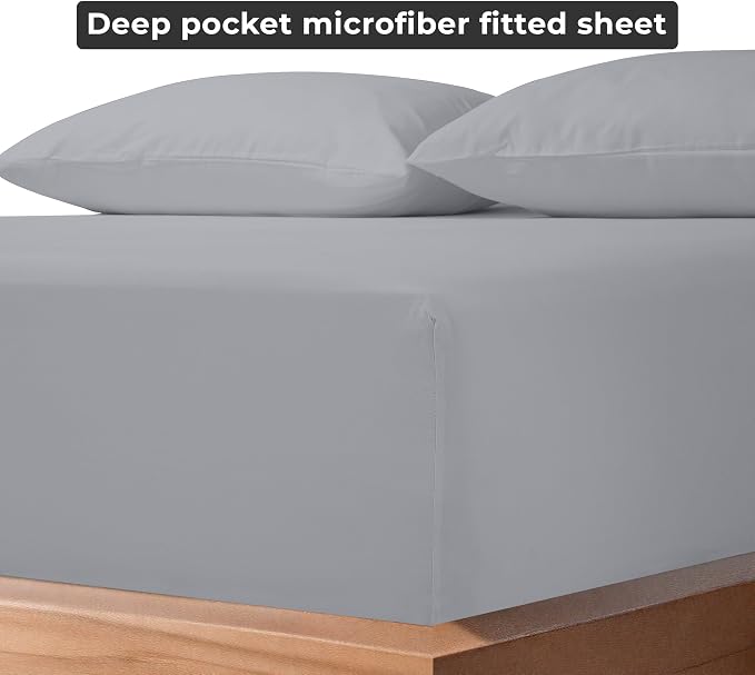 Royale Linens Fitted Sheet King - Image 6
