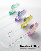 Four Candies Glue Tape Roller, Double Sided Tape - Image 2