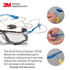 3M Safety Glasses, Virtua CCS, ANSI Z87, Indoor/Outdoor Mirrored Lens, Corded - Image 4