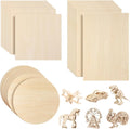 SiliFine 12x12+12x18 Inch 24 Pack Basswood Sheets by SiliFine