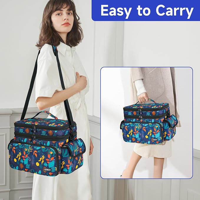 LEFOR·Z Large Sewing Supplies Organizer, Double-Layer Sewing Accessories - Image 7