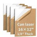 4 Pack 12×16 White Acrylic Sheets 1/8in Thick Plexiglass Sheet by Unknown