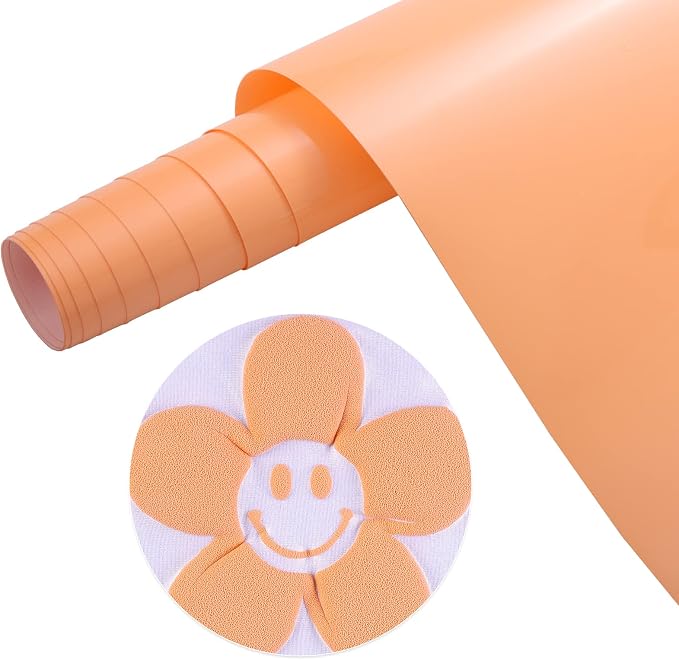 Tintnut Deep Peach Puff Heat Transfer Vinyl Roll, easy cut & weed, stretch by Tintnut
