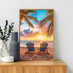 Yezavesu 4 Pack Framed Paint by Numbers Kit - Image 8
