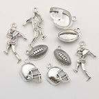 Youdiyla 60PCS Football Theme Charms Collection - Image 2
