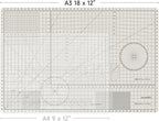 KEARING A3 Self Healing Cutting Mat 12x18 Inch, 3mm Thick Double-Sided - Image 2