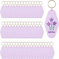 Yoption 50pcs Blank Motel Keychain Bulk by Yoption