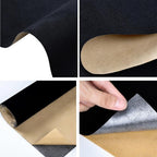 Self Adhesive Plush Velvet Fabric Sheets Velvet Flock Paper Roll Soft Flocking - Image 4
