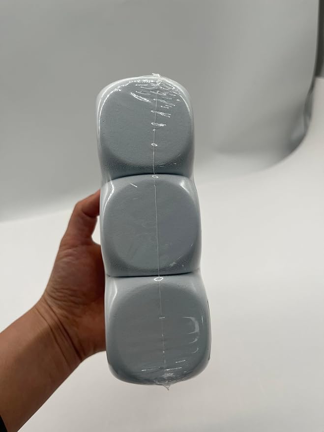 White EVA Foam Dices for Kids Graffiti, Building Blocks, Creative Painting - Image 3